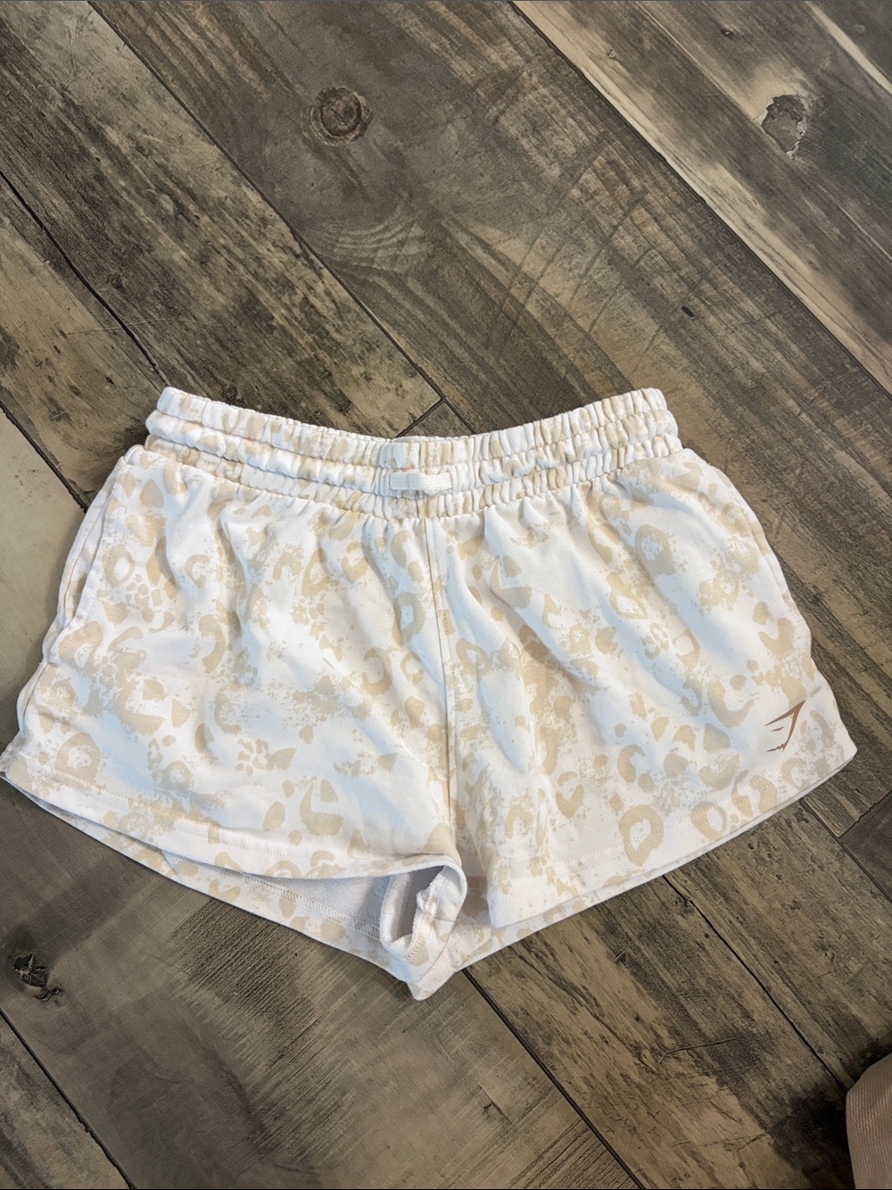 Gymshark Sweat Shorts Animal Print Size Small